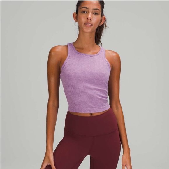 lululemon athletica Tops - Ebb to Street Crop Tank